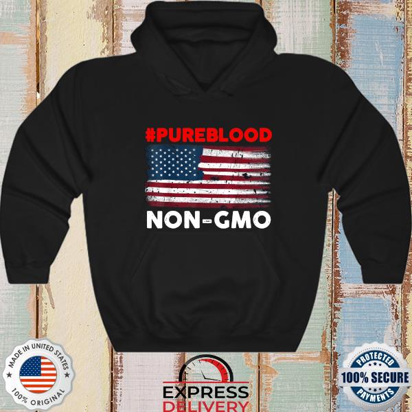 #Pureblood Non-Gmo American flag s hoodie
