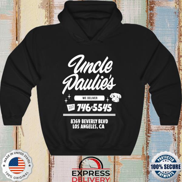 Uncle paulie's deli merch uncle paulies s hoodie