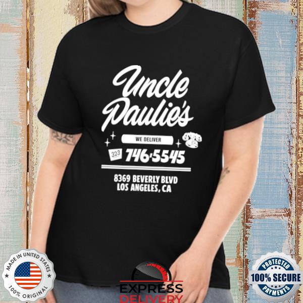 Uncle paulie's deli merch uncle paulies shirt