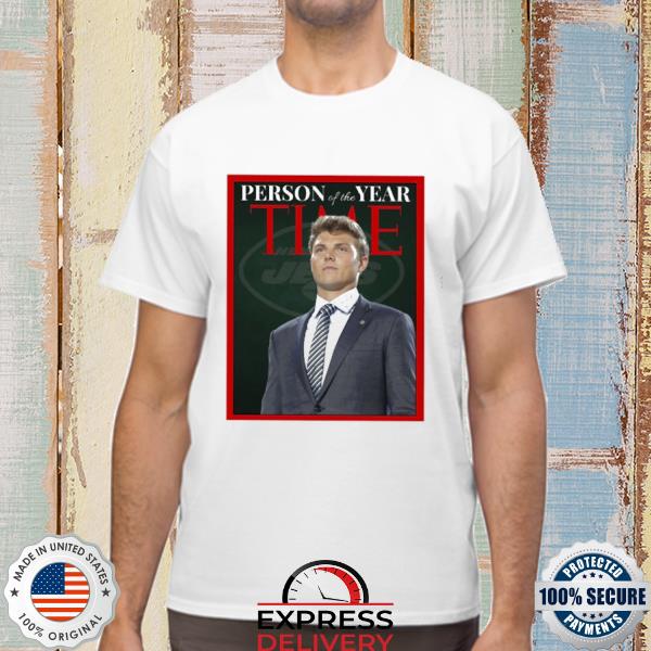 Official Cj Uzomah Person Of The Year Time Zach Wilson 2022 Shirt