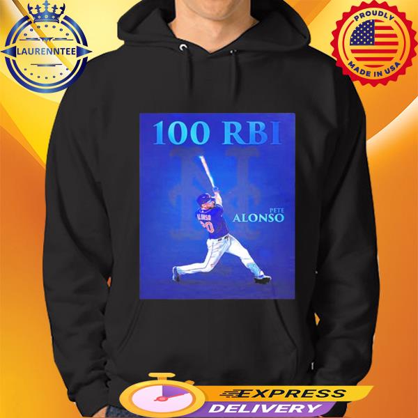 Pete Alonso 100 RBI In New York Mets MLB Unisex T-Shirt - REVER LAVIE