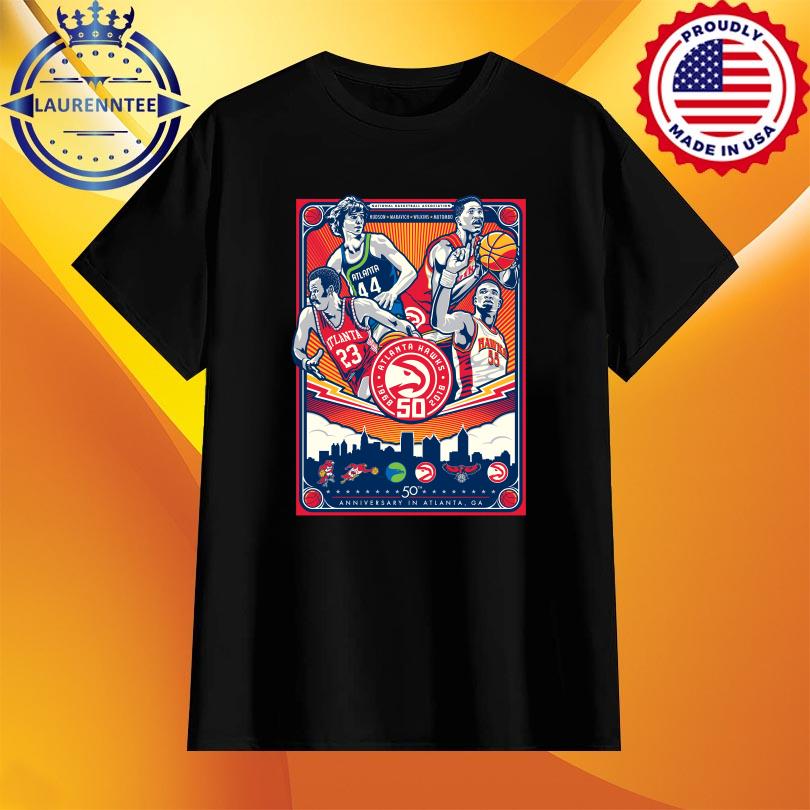 PhenAtlanta Hawks 50th Anniversary In Atlanta shirt