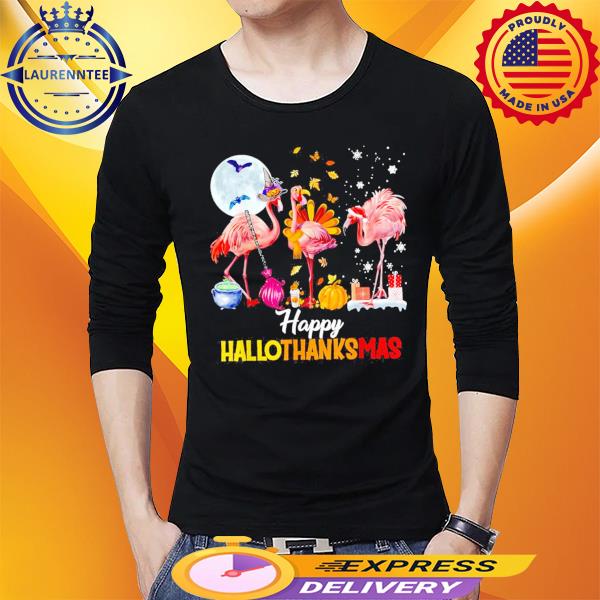 halloween flamingo shirt
