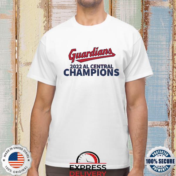 Cleveland Guardians 2022 Al Central division Champions shirt