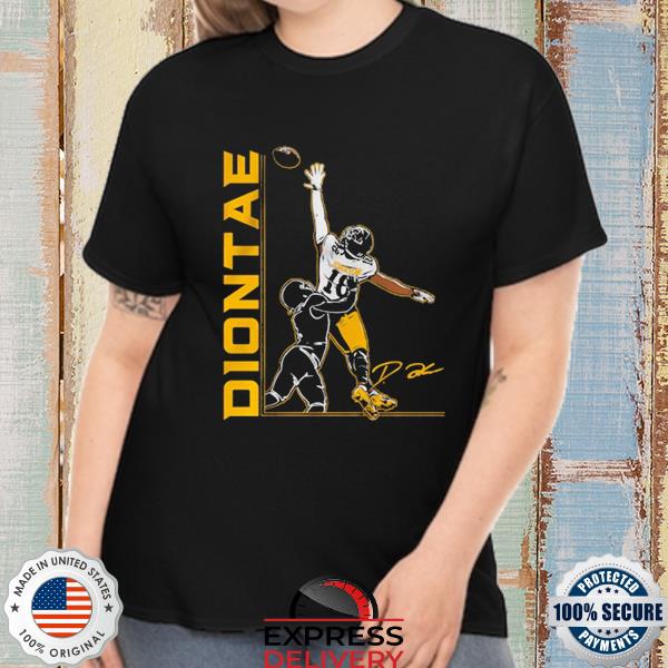 Diontae johnson one hand Pittsburgh steelers signature New 2022 shirt,  hoodie, sweater, long sleeve and tank top