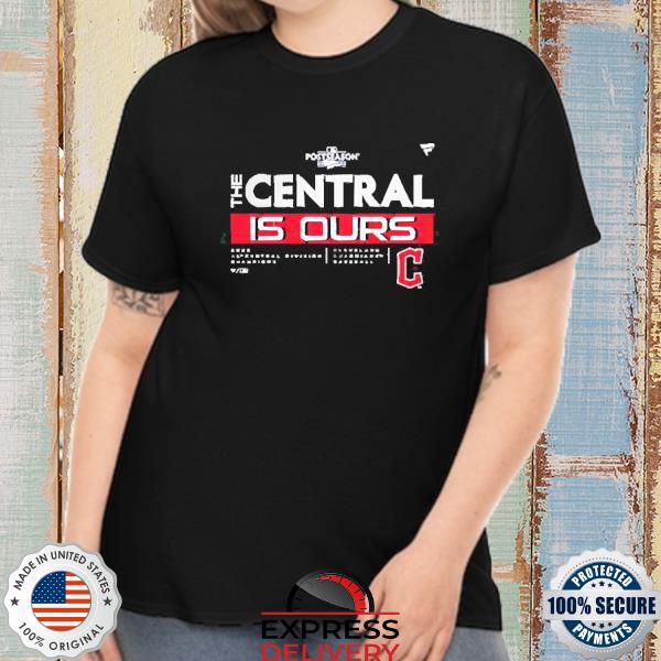 Fanatics Branded Navy Cleveland Guardians Official Logo T-Shirt