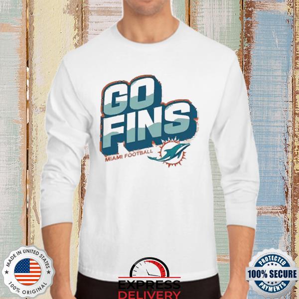 Go Fins Logo Miami Dolphins T-shirt, hoodie, sweater, long sleeve and tank  top