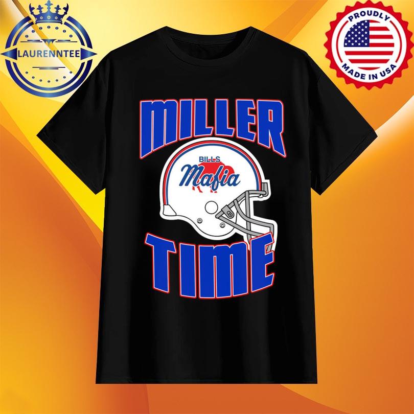 Official Bills mafia helmet von miller miller time buffalo bills