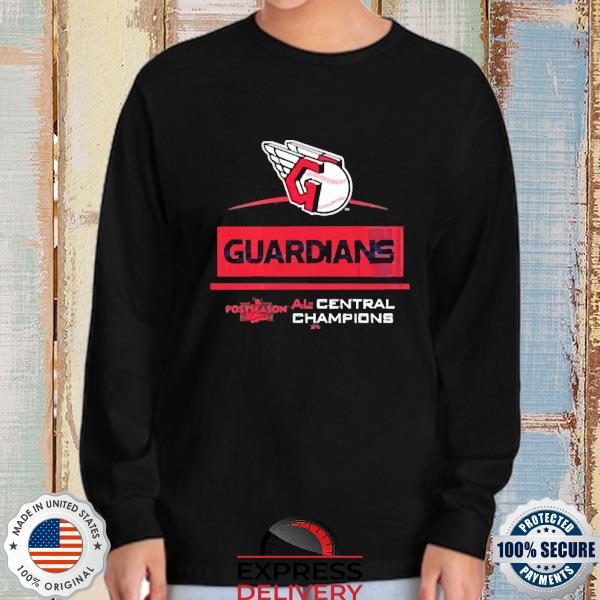 Official cleveland guardians 2022 al central division champions shirt,  hoodie, sweater, long sleeve and tank top