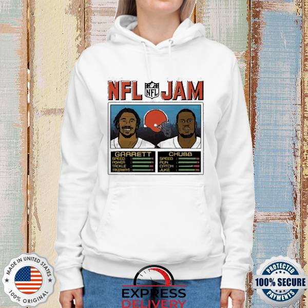 2022 NFL Jam Myles Garrett and Nick Chubb Cleveland Browns shirt, hoodie,  sweater, long sleeve and tank top