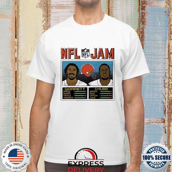 NFL Jam Myles Garrett And Nick Chubb Cleveland Browns shirt