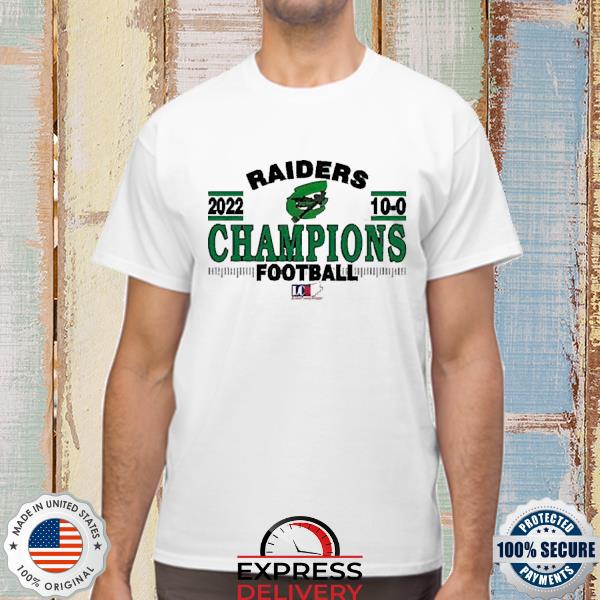 2022 Raiders 10-0 Champions Football 2022 shirt