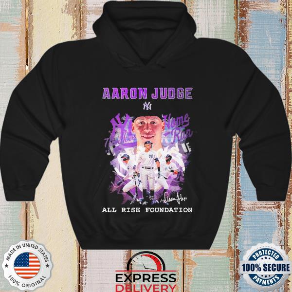 Aaron Judge All Rise Foundation Logo Shirt, hoodie, sweater, long sleeve  and tank top