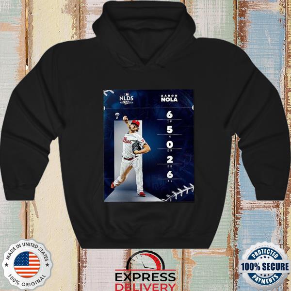 Aaron Nola Philadelphia Phillies name and number 2023 shirt, hoodie,  sweater, long sleeve and tank top