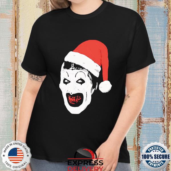 Art Christmas Terrifier Santa Shirt