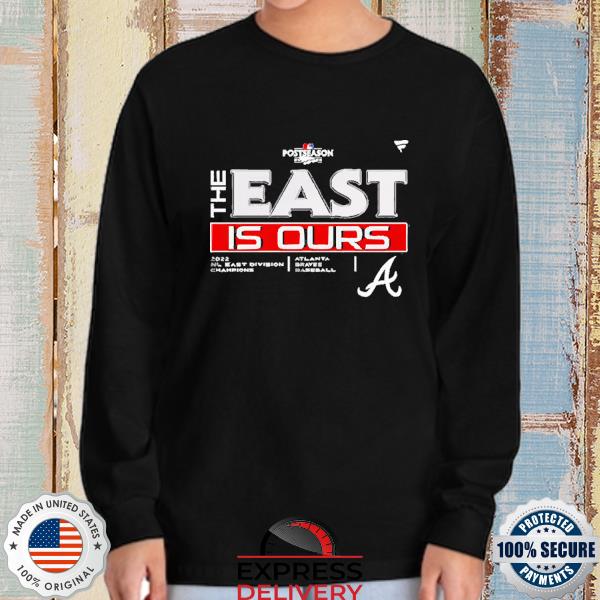 THE EAST IS OURS! NL East Division Champions Locker Room t-shirts