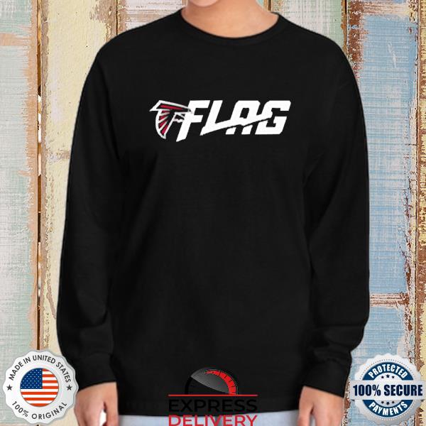 Atlanta falcons nfl flag logo shirt, hoodie, sweater, long sleeve