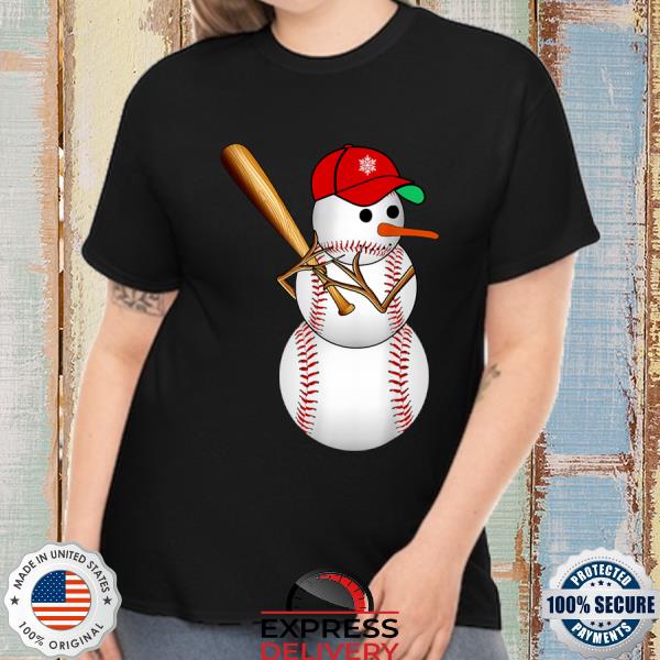 Baseball clearance snowman shirt