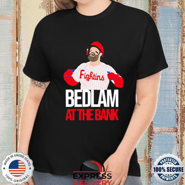Bryce Harper: Bedlam at the Bank Shirt, Philly - MLBPA - BreakingT