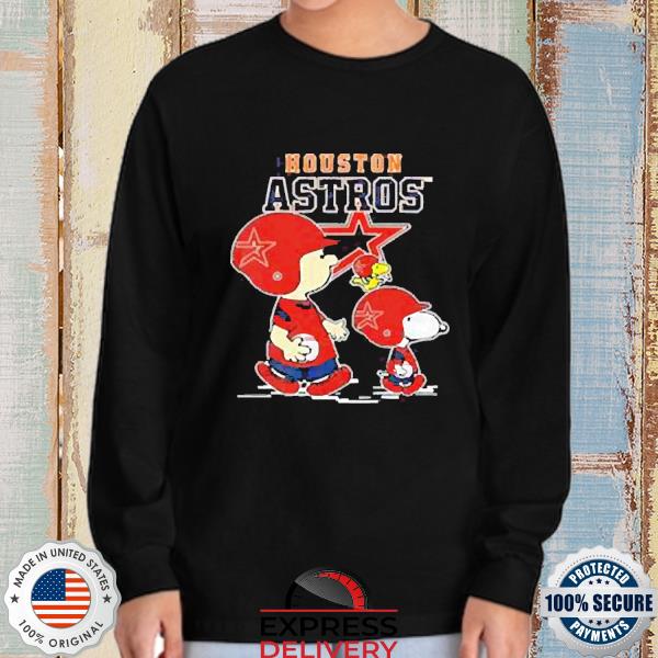 Charlie Brown and Snoopy Woodstock Houston Astros 2022 World
