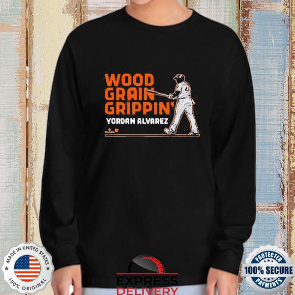 Yordan Alvarez is grippin' wood grain and you need this new shirt