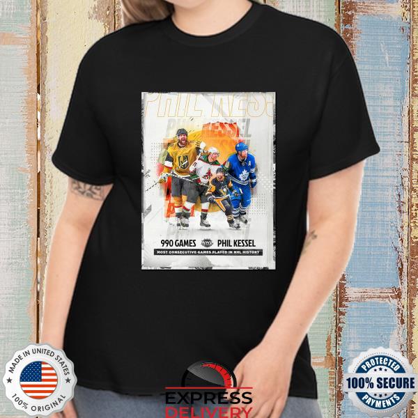 Congratulations to phil kessel is the new iron man of nhl shirt