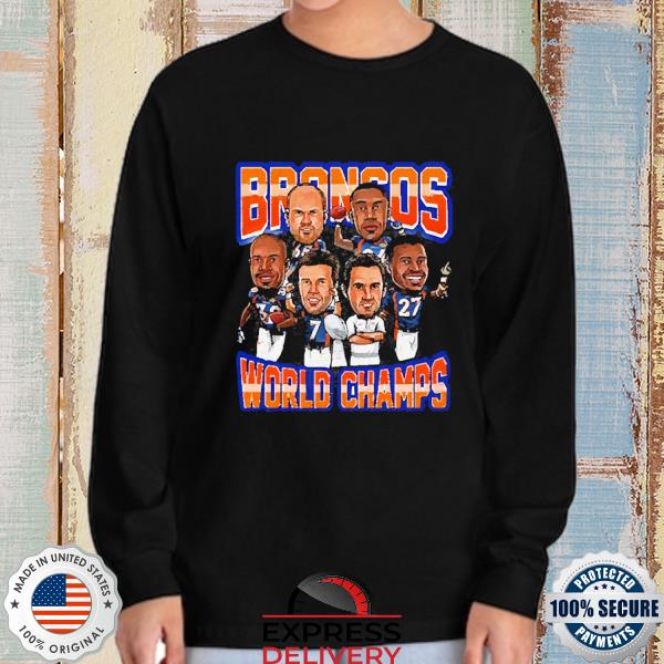 Denver Broncos Broncos World Champs 25Th Anniversary Shirt, hoodie,  sweater, long sleeve and tank top