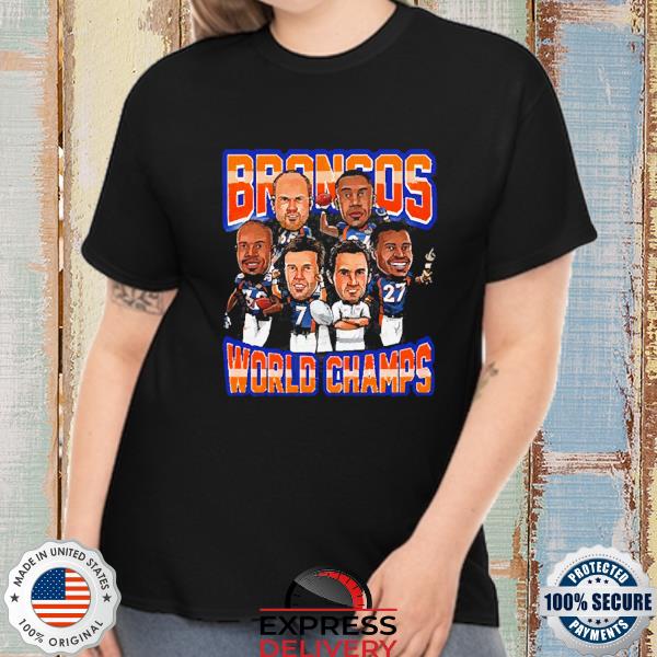 Denver Broncos Broncos World Champs 25Th Anniversary Shirt, hoodie,  sweater, long sleeve and tank top