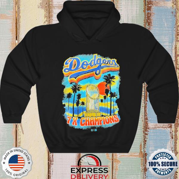 Dodgers 7x champions vintage shirt, hoodie, sweater, long sleeve and tank  top