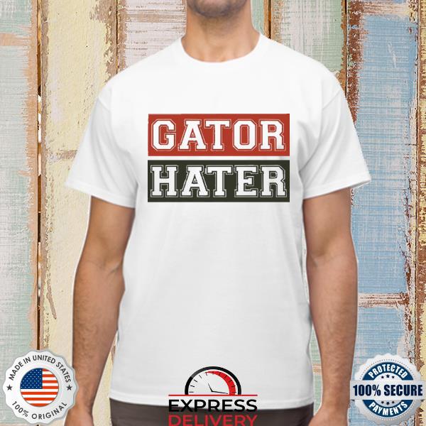 Dolfan Derek Dolfin55 Gator Hater Shirt