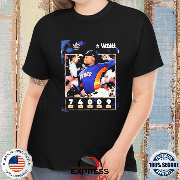 Framber Valdez Houston Astros Quality Stuff 2022 MLB Postseason Fan Gifts T- Shirt - Kaiteez