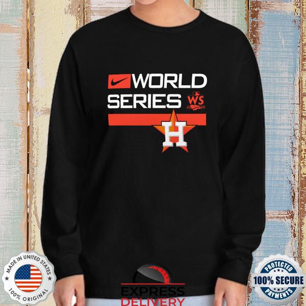 Houston astros 2022 world series authentic collection dugout shirt