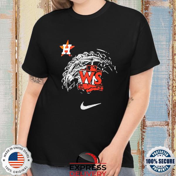 Houston Astros Nike Black 2022 World Series Worldwide T-Shirt