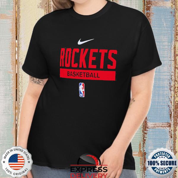 Men's Houston Rockets Nike 2023-24 Dri-FIT On-Court Practice T-Shirt