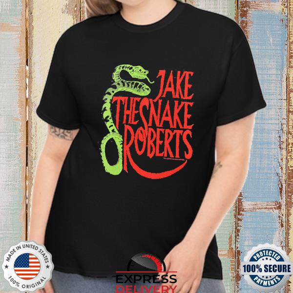 Jake The Snake Roberts Snake Logo T-Shirt