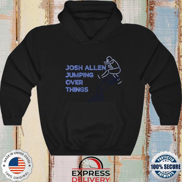 Josh Allen Neon Hurdle Tee Shirt, hoodie, sweater, long sleeve and