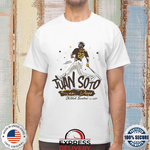 Official Childish bambino juan soto baseball T-shirt, hoodie, tank