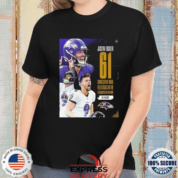 Baltimore Ravens Justin Tucker signature 2022 shirt, hoodie