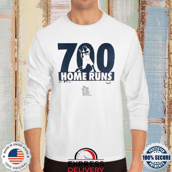 Albert Pujols T-Shirt Albert Pujols Joins The 700 Home Run