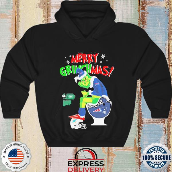 Merry Grinchmas The Grinch Buffalo Bills Toilet Paper New York Jets  Christmas shirt, hoodie, sweater, long sleeve and tank top