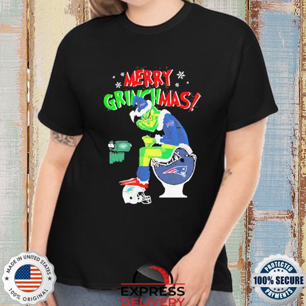 Merry Grinchmas The Grinch Buffalo Bills Toilet Paper New York