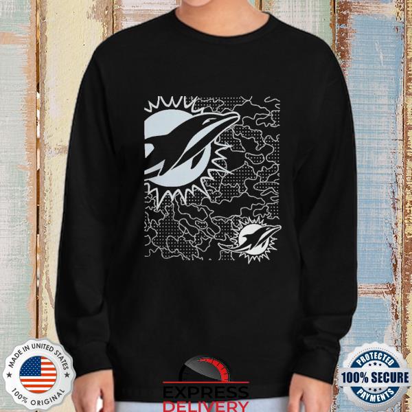 Miami Dolphins Black RFLCTV Shirt, hoodie, sweater, long sleeve and tank top