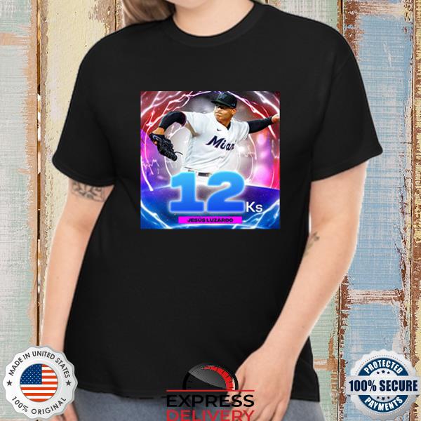 Official Jesus Luzardo Miami Marlins 12ks T-shirt, hoodie, sweater, long  sleeve and tank top