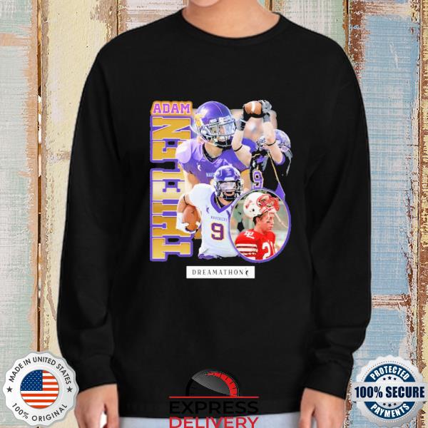 adam thielen long sleeve shirt