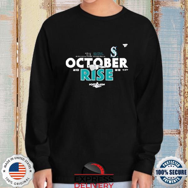 Mlb Shop October Rise Seattle Mariners Fanatics Branded 2022 Postseason  Locker Room Shirt
