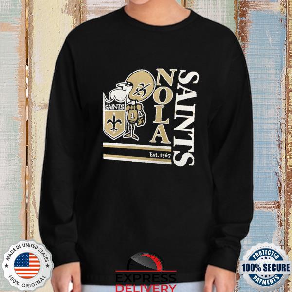 New Orleans Saints Wordmark Logo Tri-Blend Shirt, hoodie, sweater