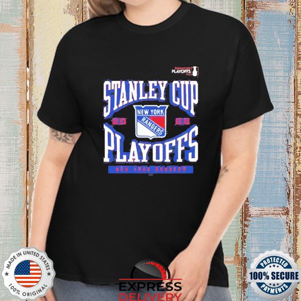 Men's New York Rangers Fanatics Branded Navy 2023 Stanley Cup Playoffs  T-Shirt