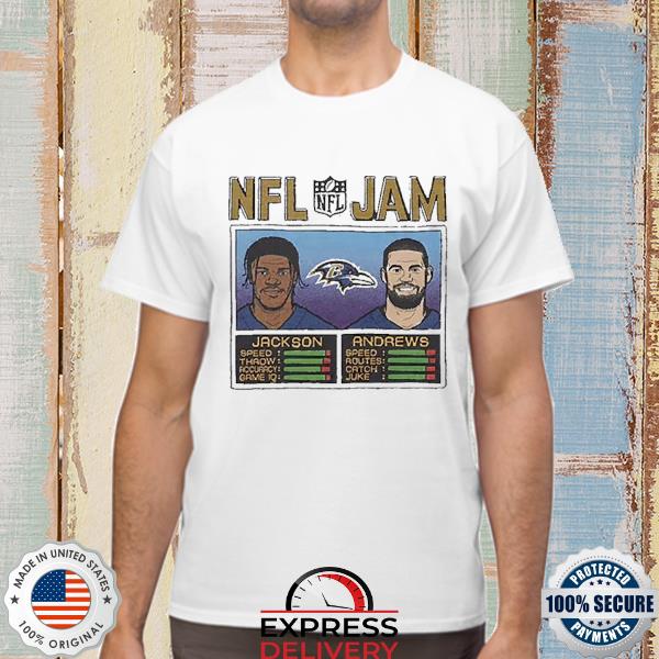 NFL Jam Ravens Jackson And Andrews shirt, hoodie, sweater, long sleeve and  tank top