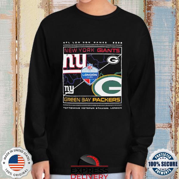 NFL London Games 2022 Green Bay Packers Vs New York Giants Match-Up Shirt,  hoodie, sweater, long sleeve and tank top