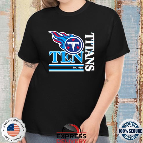 NFL Tennessee Titans Wordmark Logo 1960 Shirt